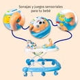 thumbnail image 2 of Andadera Bebé Starkids Sabik Altura Ajustable Musical Azul, 2 of 5