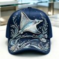 thumbnail image 2 of Women's Baseball Cap Lightweight Animal Printed Adjustable Curved Brim Baseball Cap Outdoor Trucker Hats Women Pink, 2 of 3