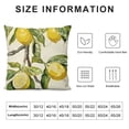 thumbnail image 5 of YINGXI  Home Sweet Home Lemon Summer Throw Pillow Covers,Stripes Bow Summer Spring Decoration Cushion Case for Sofa Couch Home Decor 24x24in, 5 of 5