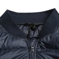 thumbnail image 4 of Maoxin Mens Tops Men' Solid Color Down Jacket With Warm Zipper Pocket Long Sleeved Hooded Casual Jacket Navy L, 4 of 7