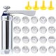 thumbnail image 1 of Kit para hacer galletas y decoración con 20 discos de acero inoxidable para hacer galletas (acero inoxidable), 1 of 5