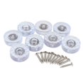 thumbnail image 4 of Cojín antideslizante para pies de silla de mesa 8 unids Muebles de Madera Pies Almohadillas Mesa Silla Pierna Riser Floor Protector Tornillo redondo de 30 mm Magideal Cojín antideslizante para pies de silla de mesa, 4 of 7