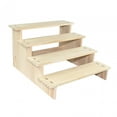 thumbnail image 2 of yuksok Wood Display Riser Collectibles Display Stand for Ornaments Crafts Apartment 4 Layer 30cm, 2 of 9