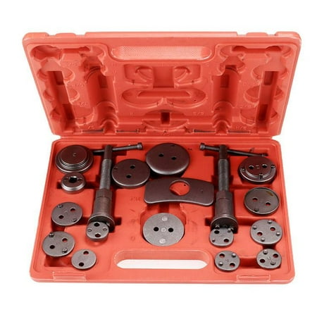 18 pcs Universal Kit Piston Pad Car Mechanics Brake Detachable Tools Disc Brake Caliper Wind Back Tool