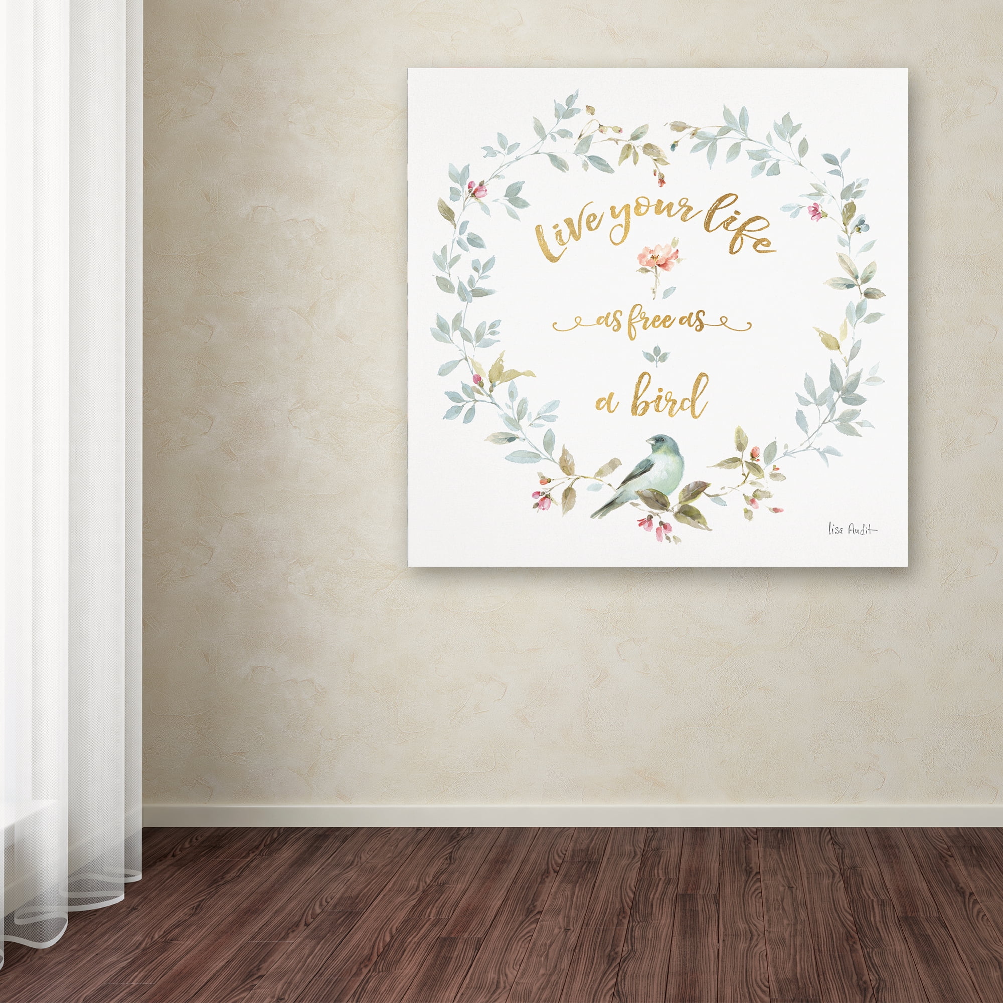 Trademark Fine Art 'Beautiful Romance XV' Canvas Art by Lisa Audit