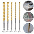 thumbnail image 3 of Bgsha 1pc Hex Shank 160mm Tungsten Carbide Drill Bit For Masonary Concrete Brick Stone, 3 of 7