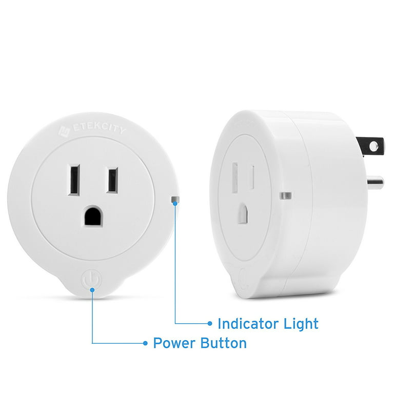 Smart Plug, Smart Home Outdoor Etekcity WiFi Outlet with 2 Sockets