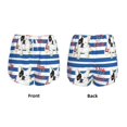 thumbnail image 5 of Lsque Bulldog Friend Printed Women's Running Shorts with Liner Pockets,Elastic Quick Dry Workout Athletic Gym Yoga Shorts,Womens High Waist Shorts-Medium, 5 of 9