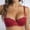 z1 Wine, variant on iHPH7 Women's Balconette Push Up Bra Lace Lightly Padded Bra Underwire Demi Bras Black 32