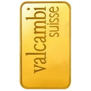 1 oz Gold Bar Valcambi Suisse .9999 Fine (in Assay)