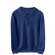 thumbnail image 2 of pstuiky mangas largas para hombre, Suéter informal de punto de manga larga ajustado de color liso a la moda para hombre camisetas de hombre l, 2 of 5