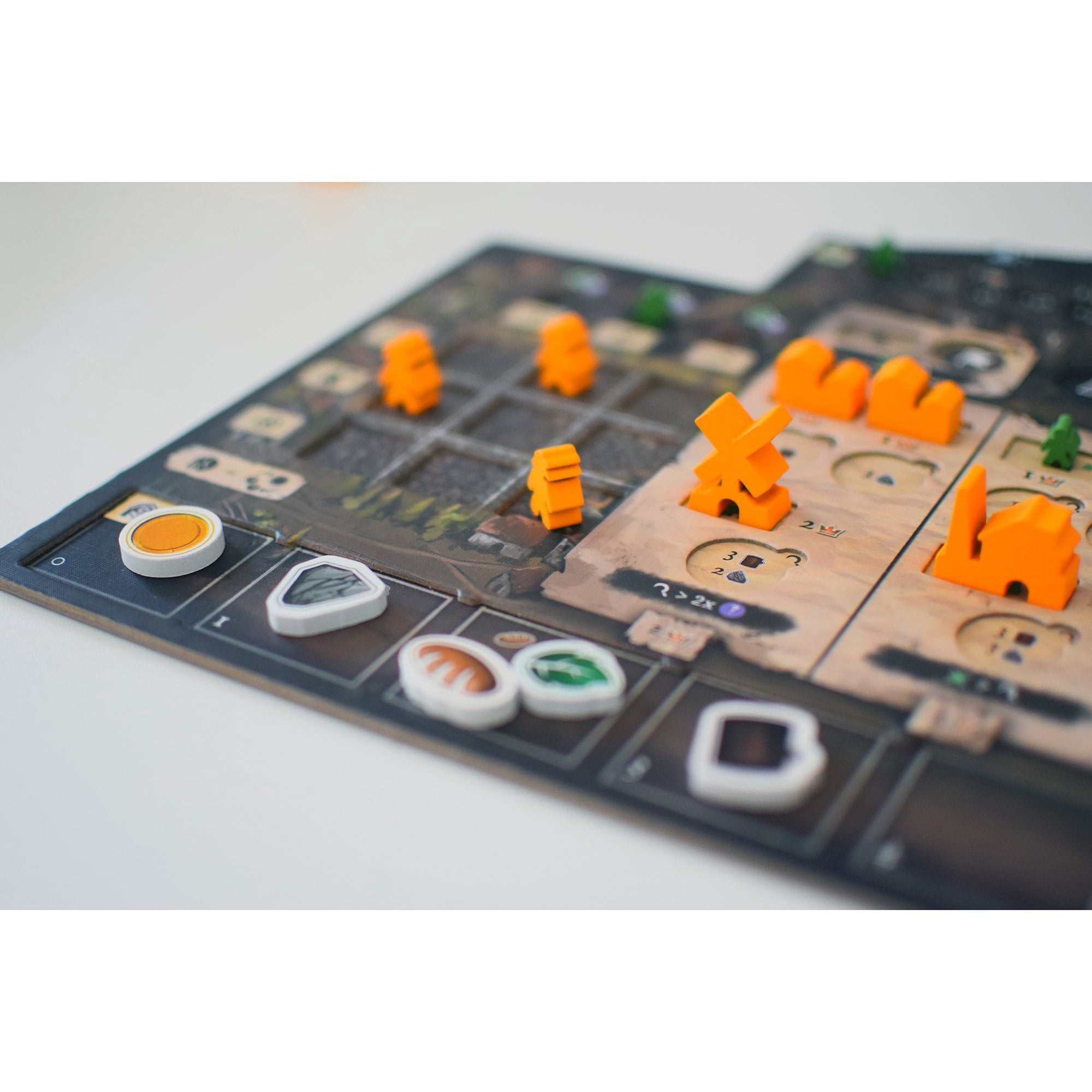 Archona Games: Pest: Deluxe Pack - Premium Wooden Component Upgrade, Dual-Layer Player Boards & Wooden Tokens, Strategy Board Game Accessory