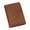 Trifold Brown, variant on MARSHAL Genuine Leather RFID Blocking Bass Fish Wallet for Men Bifold & Trifold Fishing Wallets with Debossing Design Trifold Brown