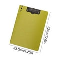 thumbnail image 3 of 100Fens A4 Foldable Clipboard with Horizontal and Vertical Double Metal Clips, 360 Degree Foldable Binder Clipboards with Pen Holder, File Cover Work Folder Clipboards, 3 of 6