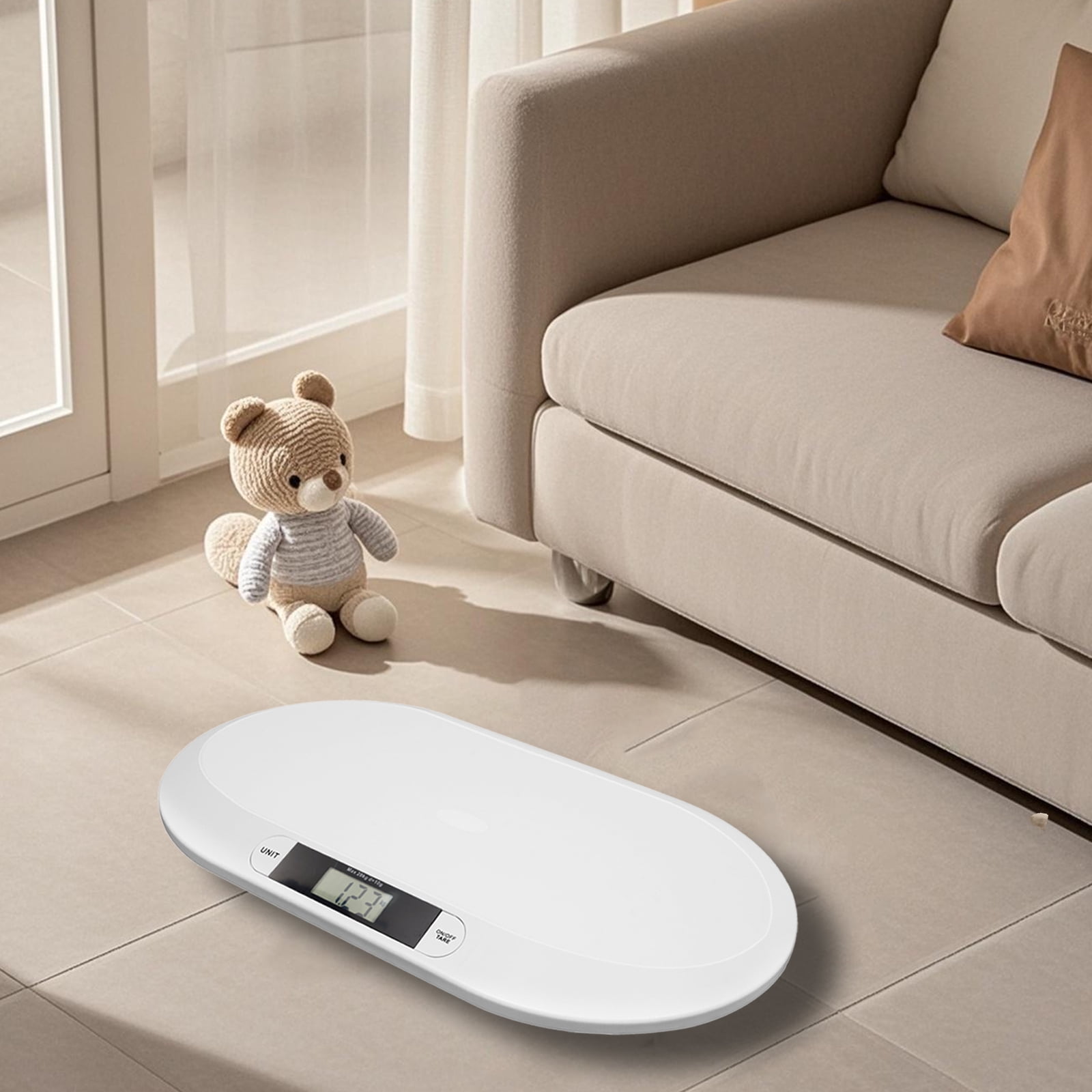 Smart Digital Weigh Comfort Scale with 3 Weighing Mode 44 Pound lbs Capacity