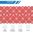 thumbnail image 4 of Unique Bargains Lace Ribbon 10 Yards 7 Inch Lace Flower Trim for Craft Headbands Wedding Red, 4 of 5