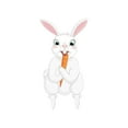 thumbnail image 2 of Easter Decorations Outdoor Yard Signs, White Bunny Signs with Stakes, Cute Rabbits Decor, Weather-resistaint Yard Lawn Garden Decor for Kids Family Home Outside Spring Easter Party, 2 of 4