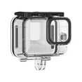 thumbnail image 1 of TELESIN Action Camera Protective Waterproof Case Cover Underwater 45m/148ft Diving Housing Underwater Accessories Replacement for GoPro Hero 9 Black Camera, 1 of 7
