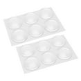 thumbnail image 1 of Pare-Chocs de Poignée de Porte, Coussin Mural Rond Doux et Résistant à la Température Diamètre 40mm 12 Pcs pour Réfrigérateur, 1 of 8