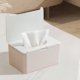 thumbnail image 1 of Caja de pañuelos con funda para teléfono celular, organizador de papel facial para cocina, baño, tocador, encimeras, dormitorio, tocador y mesas, contenedor de pañuelos de plástico de regalo, 1 of 6