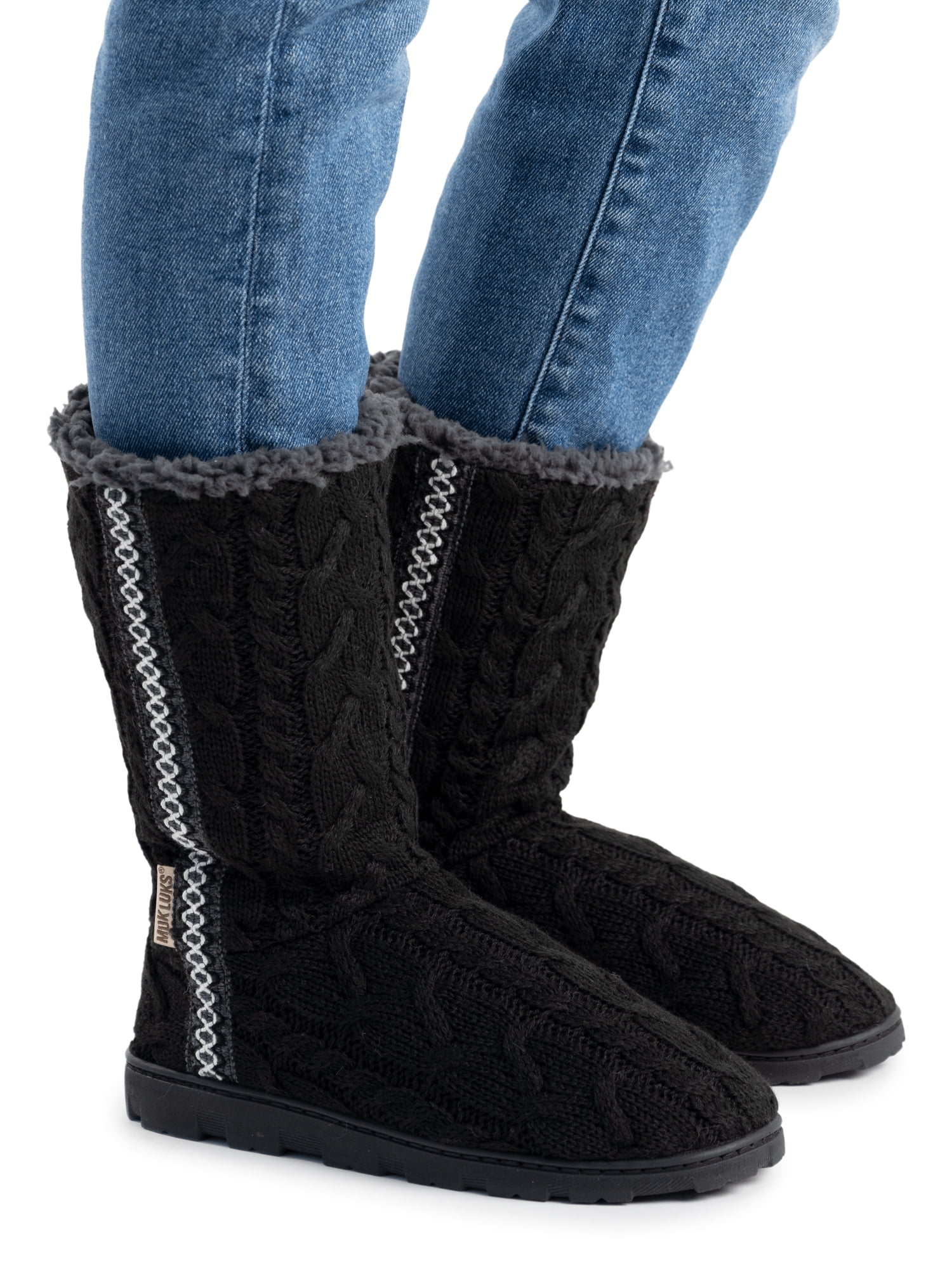 MUK LUKS Women's Tall Convertible Boot Slipper