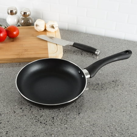 Non Stick 8? Frying Pan with Heat Safe Handle- Oven / Dishwasher Safe Allumi-Shield Cookware Skillet and Saut?? Fry Pan by Classic Cuisine