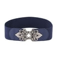 thumbnail image 1 of Under $5 Belt Blue Adjustable Survival Tactical Belt Emergency Rescue Rigger Outdoor Canvas Featu, 1 of 1