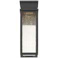 thumbnail image 5 of John Timberland Sintef 14 1/4" High Modern Outdoor Wall Light Fixture Mount Porch House LED Bulb Sand Black Finish Glass Shade, 5 of 9