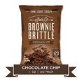 thumbnail image 2 of Sheila G's Brownie Brittle AIF4&nbsp;- Original Chocolate Chip Thin and Crispy Sweet Snacks (Pack of 20, 1 oz), Rich Gourmet Brownie Bites Dessert, 2 of 3
