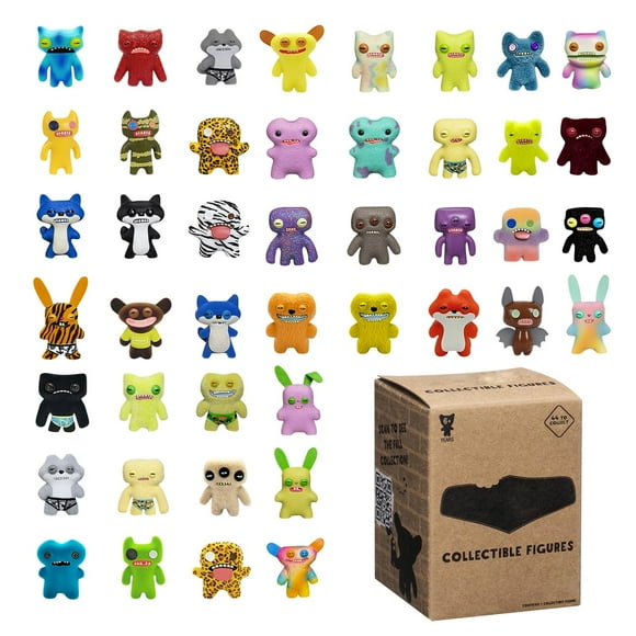 KEVCHE Fuggler Funny Ugly Monster, 3 Inch Ugly Monster Action Figure Suprise Box Blind Box, Toys for Kids