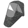 thumbnail image 1 of Cochecito Protector de lluvia Sunnimix cremallera transparente transpirable azul, 1 of 8