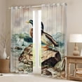 thumbnail image 2 of jejeloiu Flying Mallard Duck Blackout Curtains Set of 2 (52x84 Each),Wild Animal Window Curtains,Natural Scenery Curtains and Drapes For Kids,Breathable Home Decor, 2 of 6