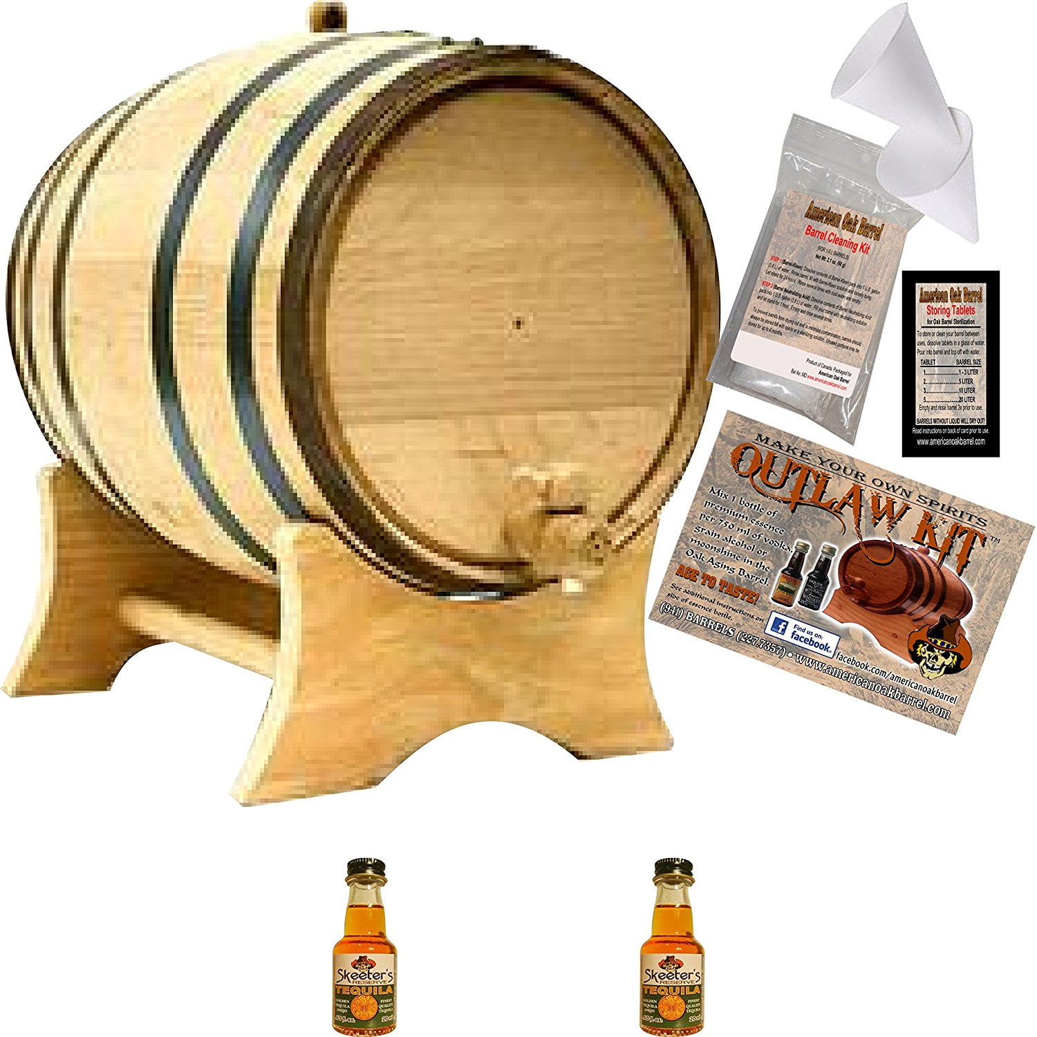 The Outlaw Kit™ Barrel Aged Tequila Making Kit Create Your Own