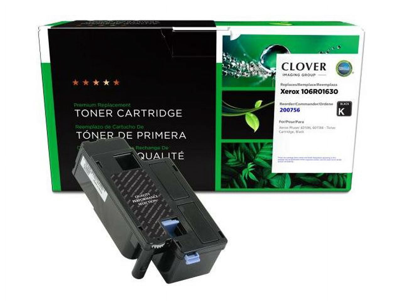 Clover Imaging Remanufactured Black Toner Cartridge for Xerox 106R01630