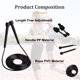 thumbnail image 3 of Cuerda para Saltar Sportisimo Negra , ajustable y Con Manijas Cómodas, Calidad Premium , Mejor Cuerda Ligera Para Mantenerse en Forma, Pérdida de Peso,, 3 of 4