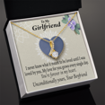 thumbnail image 3 of To My Girlfriend I Love You More Every Day Alluring Ribbon Necklace Message Card, 3 of 7