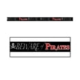 thumbnail image 2 of Beistle Beware of Pirates Party Tape, One Size, Red/Black/White, 2 of 2