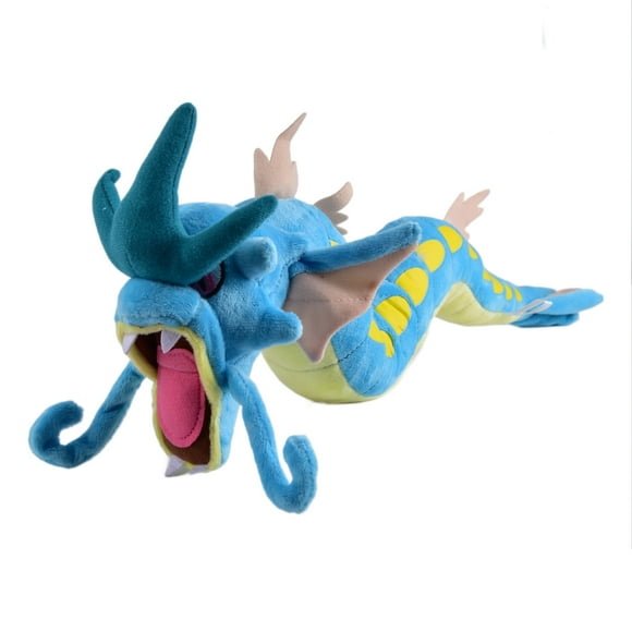 Poket Mon-sters Gya/rados 23" Plush Toy All Star Collection, Stuffed Animal for Kids, Blue