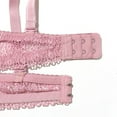 thumbnail image 4 of Bmisegm Soutien-Gorge Sans Fil à Bretelles Transparentes Confortables pour Femmes avec Design Convertible Polyvalent pour Toute la Journée Rouge 34, 4 of 6