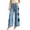 Blue, variant on Venzia Star Jeans for Women Girls Baggy Cute Pearl Denim Pants High Waisted Loose Jeans Grunge Clothes