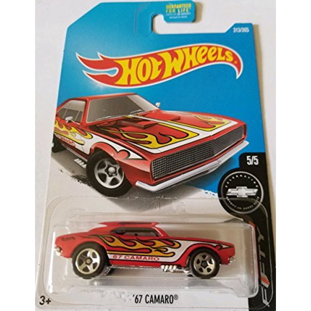 Hot Wheels 2017 Camaro Fifty '67 Camaro 313/365, Red 