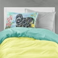thumbnail image 2 of Carolines Treasures CK1239PILLOWCASE Black Russian Terrier Spring Fabric Standard Pillowcase, 2 of 2
