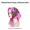 thumbnail image 2 of Abbraccia Pañuelo étnico floral para mujer, estampado ruso, cuadrado, cálido y protector, 2 of 5