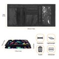 thumbnail image 5 of Psesaysky Space Dinosaur Trifold Card Wallet, Polyester Portable Lightweight Kids Wallet for Outdoor Sports and Travel, 5 of 6