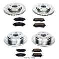 thumbnail image 2 of Power Stop K2798 Front & Rear Brake Kit with Drilled/Slotted Brake Rotors and Z23 Evolution Ceramic Brake Pads, 2 of 3