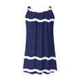 thumbnail image 5 of Summer Fashion Beach Dresses for Womens 2025 Plus Size Casual Printed Round-Neck Sleeveless Loose Knee-Length Dress, 5 of 5