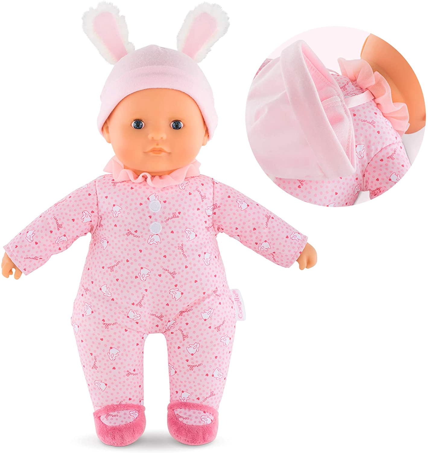 Corolle Mon Premier Poupon Sweet Heart Pink Toy Baby Doll Sweet Heart Pink Is The Ideal Doll To Offer For A First Birthday Or First Christmas Or Any Gift Giving Occasion By Visit