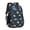 Police and Radio, variant on Police and Checkered White Pattern Backpack for School, Cute School Bag with Adjustable Shoulder Straps and Padded Back, 16.9"x12.6"x5.9"