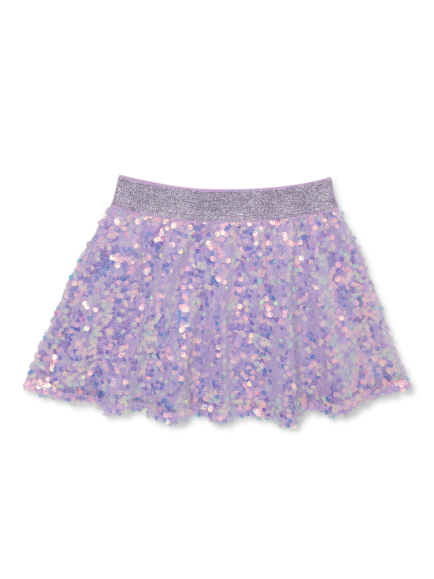 365 Kids From Garanimals Girls Sequin Top And Skirt Set, 2Piece, Sizes
