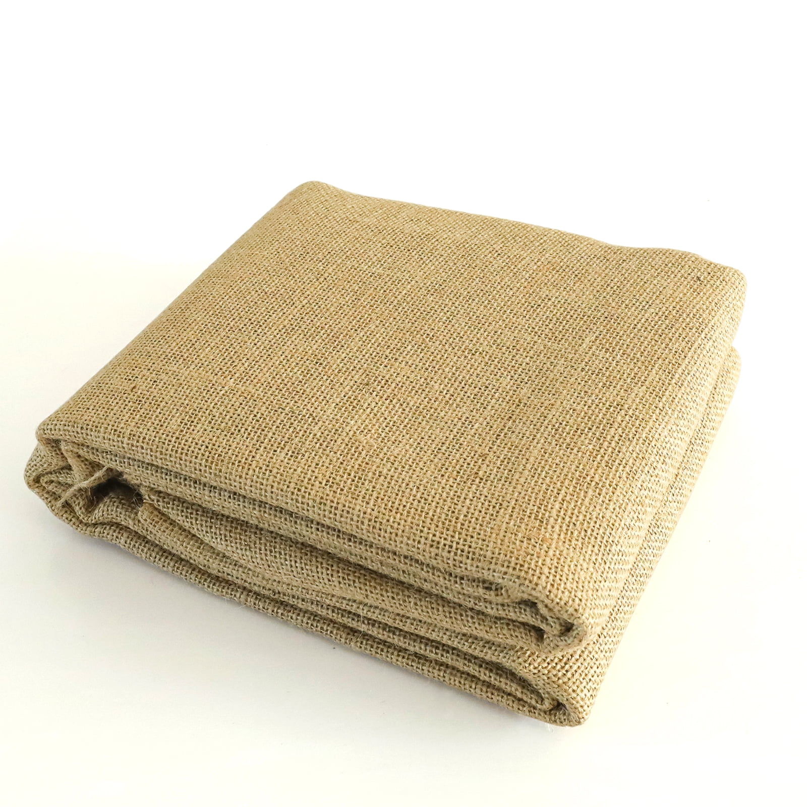 40 in. x 12 ft. Gardening Burlap Roll - Natural Burlap Fabric for Weed Barrier, Tree Wrap Burlap, Rustic Party Decor
